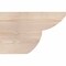 Ekena Millwork Crestline Smooth Rafter Tail, Douglas Fir, 3 1/2"W x 12"H x 18"L RFT04X12X18CRE00SDF - alternate 2